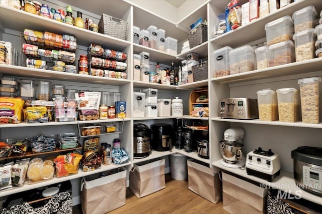 view of pantry