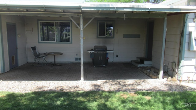 1112 W D St, Vale, OR 97918 - view of patio featuring grilling area