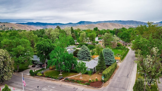 3102 N Sycamore Dr, Boise, ID 83703 - bird's eye view of mountains