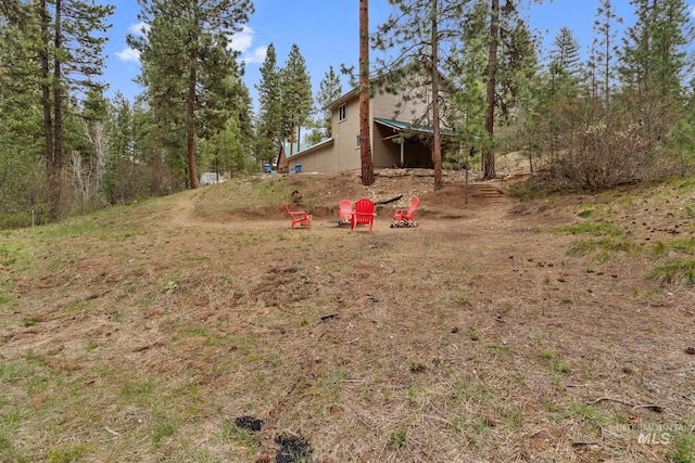 16 Grouse Rd, Idaho City, ID 83631 - view of yard