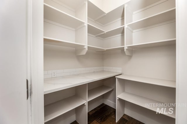 view of pantry