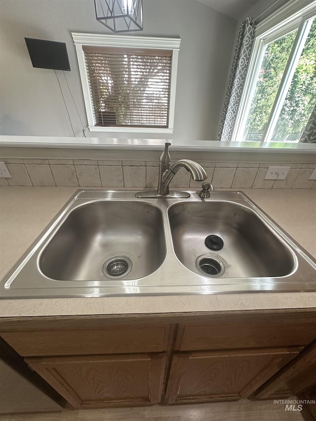 16928 N Chelford Loop, Nampa, ID 83687 - kitchen view of a sink and light countertops