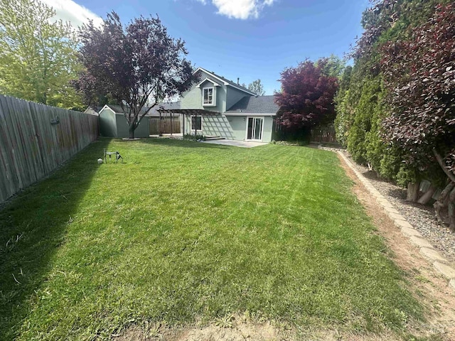 16928 N Chelford Loop, Nampa, ID 83687 - view of yard with a patio area