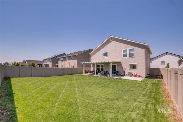 11299 W Taviton St, Nampa, ID 83651 - rear view of property featuring a patio area