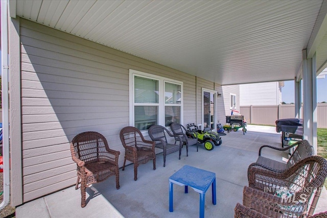 11299 W Taviton St, Nampa, ID 83651 - view of patio with an outdoor living space