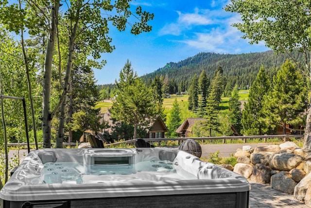 7 Golden Bench Ct, Donnelly, ID 83615 - view of mountain background with a heavily wooded area