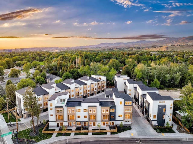 2025 S Makar Ln, Boise, ID 83706 - aerial view of residential area with mountains