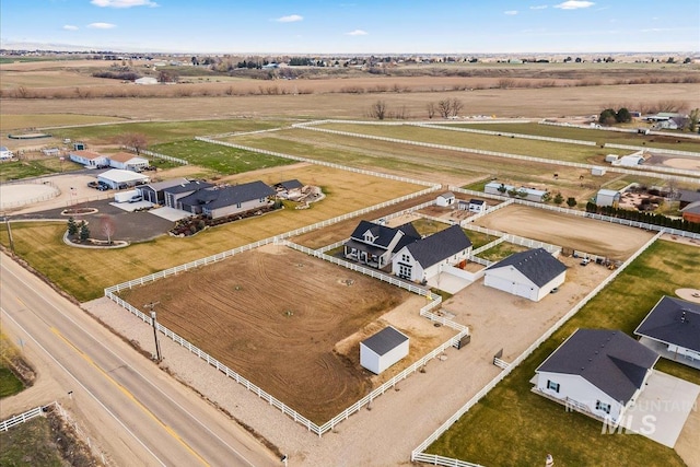 10935 Purple Sage Rd, Middleton, ID 83644 - birds eye view of property featuring a rural view