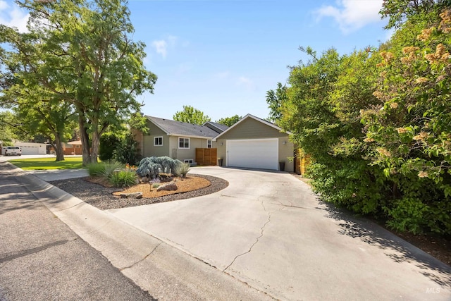 1309 S Pacific St, Boise, ID 83705 - single story home with concrete driveway