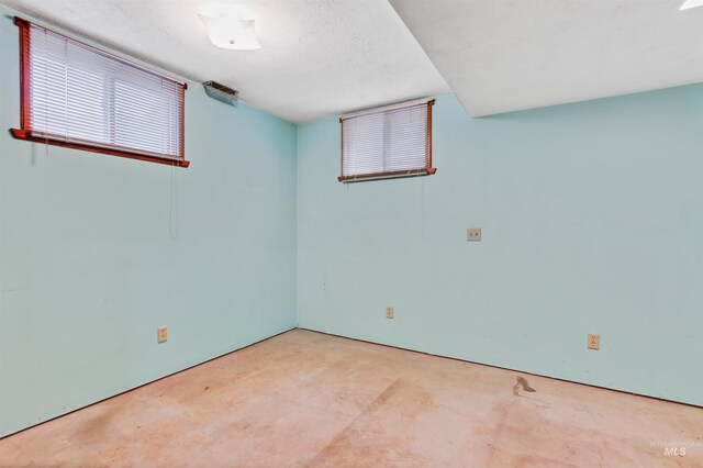 view of basement