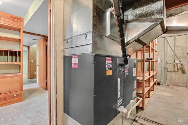 view of utility room