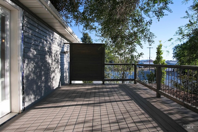 view of deck