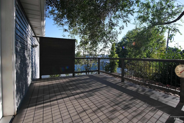 view of deck