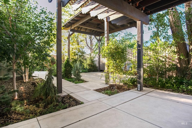view of patio