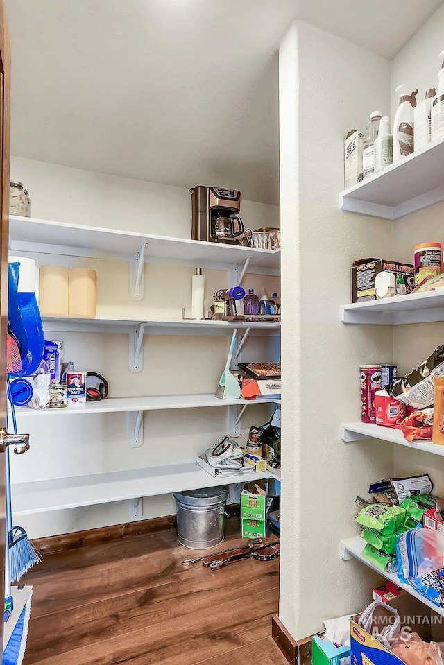 view of pantry