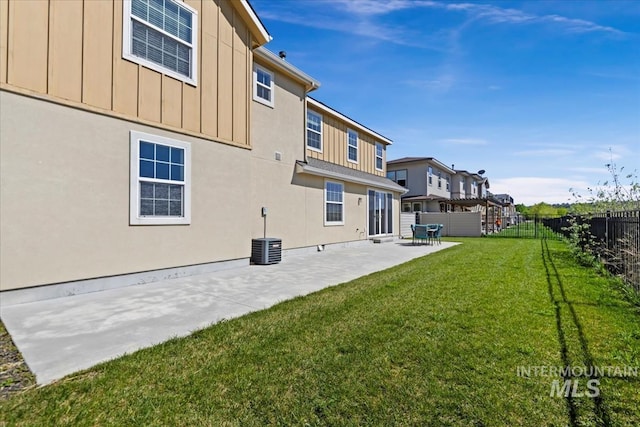 3631 S Pheasant Tail Way, Boise, ID 83716 - back of house featuring a patio area, stucco siding, and board and batten siding