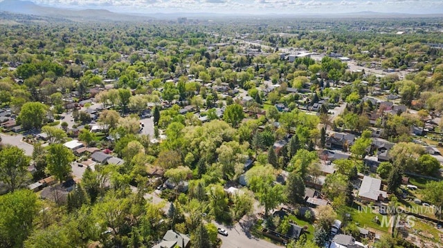 drone / aerial view
