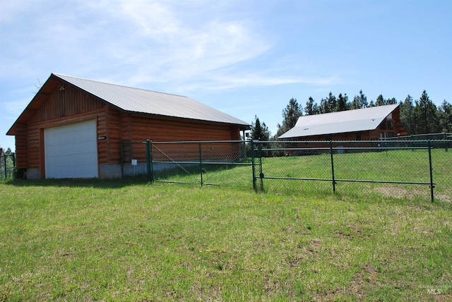 view of outbuilding with an outdoor structure