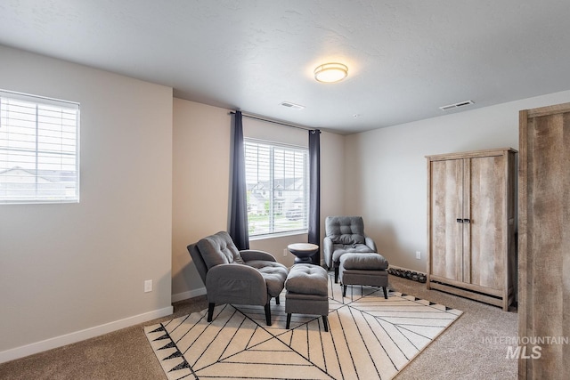 8228 S Bogus Ridge Ave, Boise, ID 83716 - living area featuring light colored carpet and baseboards