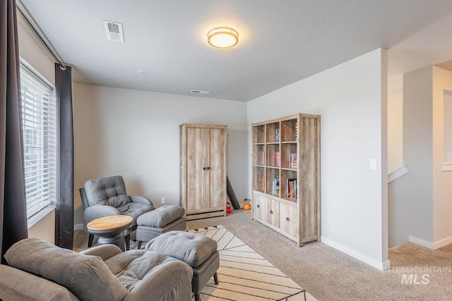 8228 S Bogus Ridge Ave, Boise, ID 83716 - living area featuring light carpet and baseboards