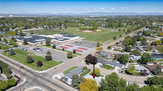 55 S Inverness Dr, Nampa, ID 83651 - bird's eye view of a mountainous background