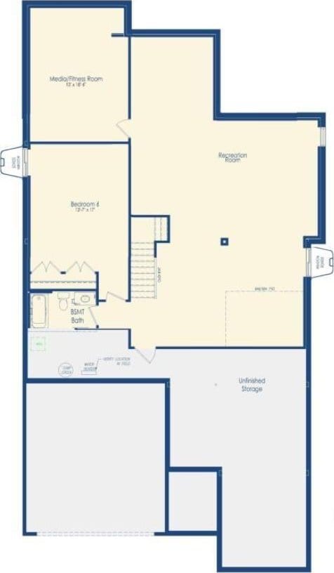 7927 W Rockhaven Dr, Eagle, ID 83616 - view of home floor plan