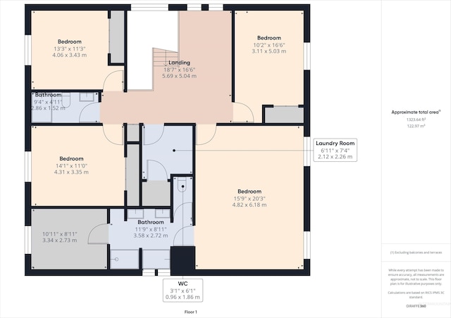 5122 Allentown St, Caldwell, ID 83605 - property floor plan