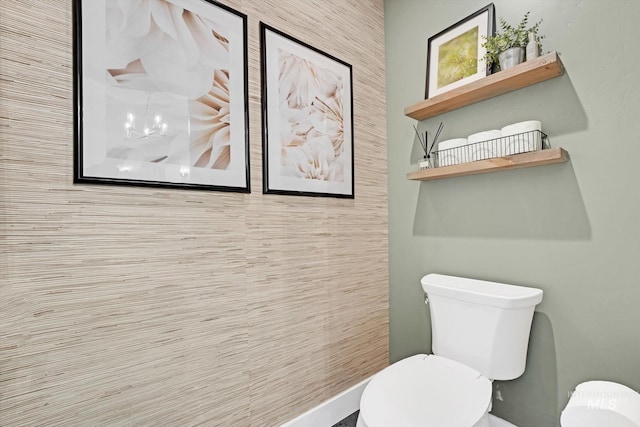 bathroom with toilet