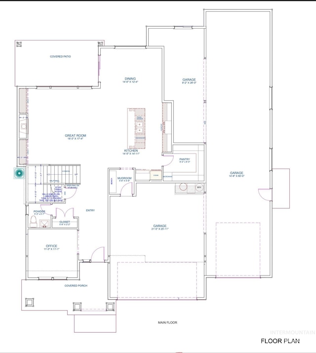 1219 W Ultar Dr, Nampa, ID 83686 - home floor plan