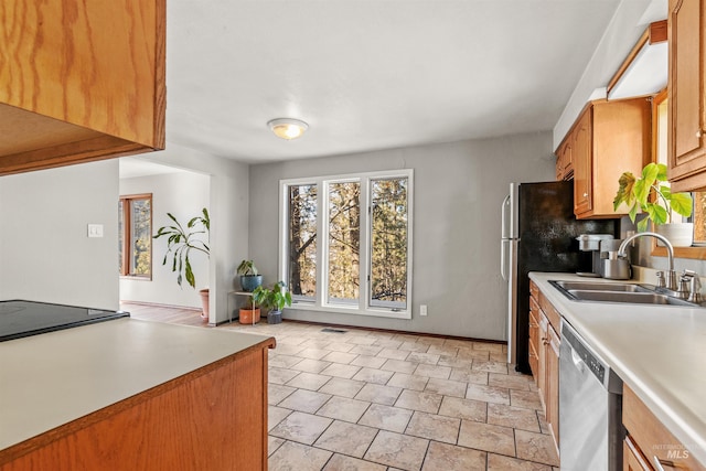 kitchen featuring sink and stainless steel dishwasher