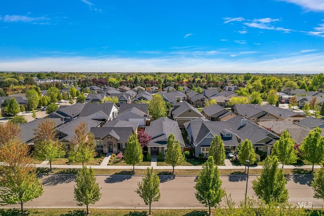 1457 Summerheights, Meridian, ID 83646 - aerial view featuring a residential view