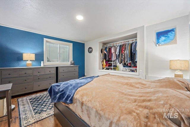 169W 200 N, Jerome, ID 83316 - bedroom featuring wood finished floors and a closet