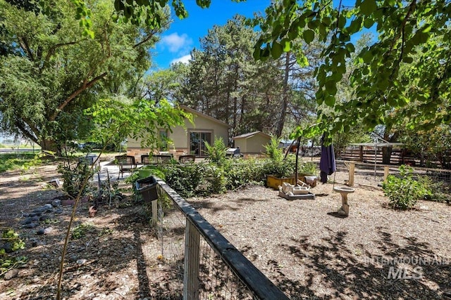 169W 200 N, Jerome, ID 83316 - view of yard featuring fence