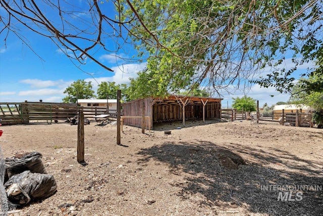 169W 200 N, Jerome, ID 83316 - view of yard with an exterior structure, an outbuilding, and a rural view