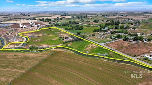 169W 200 N, Jerome, ID 83316 - aerial view of property's location featuring property parcel outlined