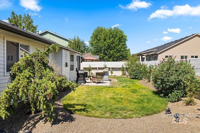 1902 E Birchwood Dr, Eagle, ID 83616 - view of yard featuring a patio