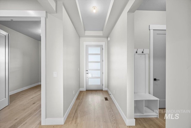 20042 N Swire Green Way Unit 459, Boise, ID 83714 - mudroom featuring light wood-style flooring and baseboards