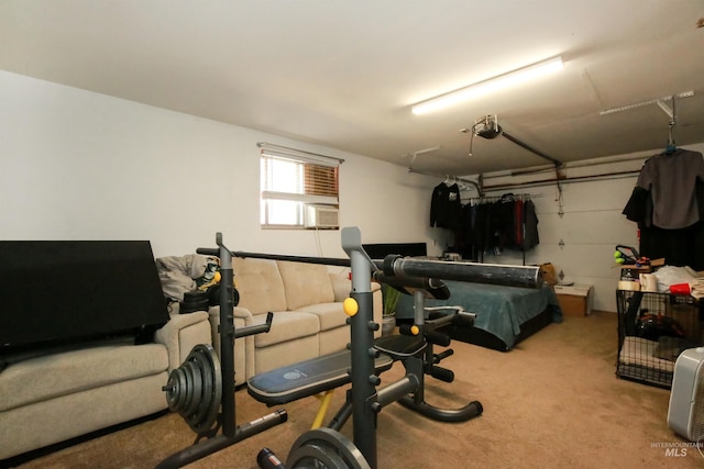 1765 W 6th St, Weiser, ID 83672 - exercise area featuring carpet and cooling unit
