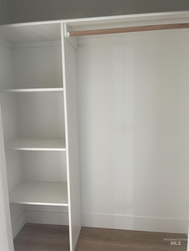 view of closet