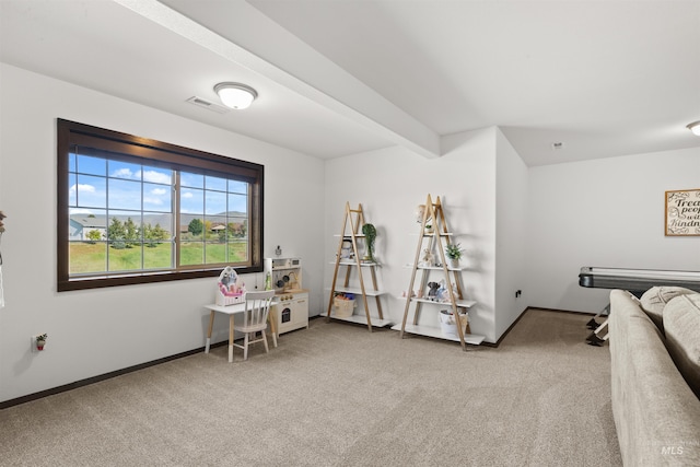 2510 Westridge Ct, Clarkston, WA 99403 - recreation room with carpet, baseboards, and visible vents