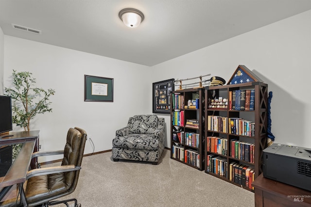 2510 Westridge Ct, Clarkston, WA 99403 - office area with carpet flooring, visible vents, and baseboards