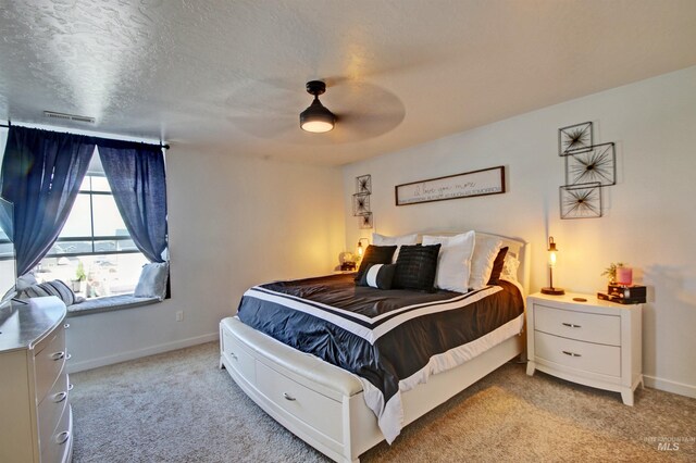 172 S Echo Canyon Ave, Meridian, ID 83642 - bedroom with visible vents, baseboards, and light carpet