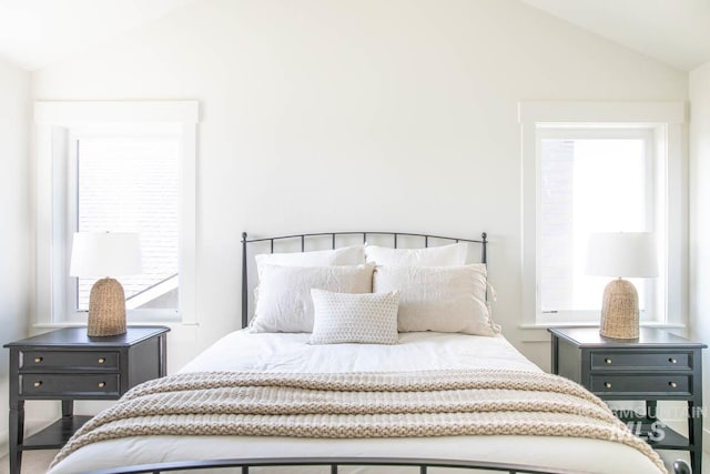 6104 S Apex Ave, Meridian, ID 83642 - bedroom featuring lofted ceiling