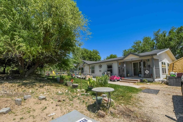 518 N 42nd, Nampa, ID 83687 - rear view of property featuring covered porch