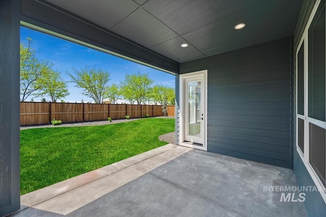 view of patio / terrace