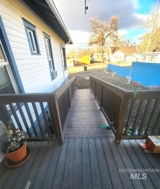 view of deck