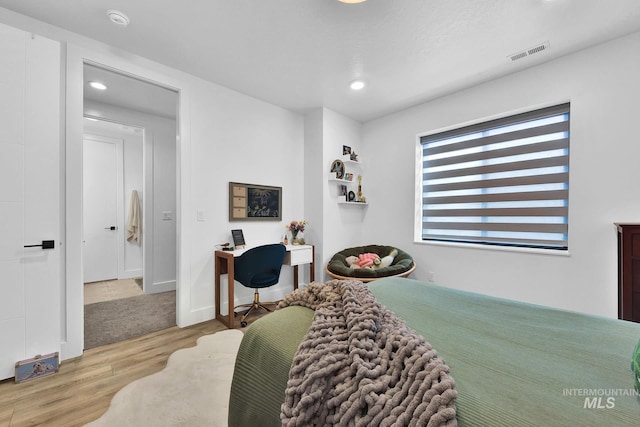 6553 S Pemberley Way, Meridian, ID 83642 - bedroom with wood finished floors and recessed lighting