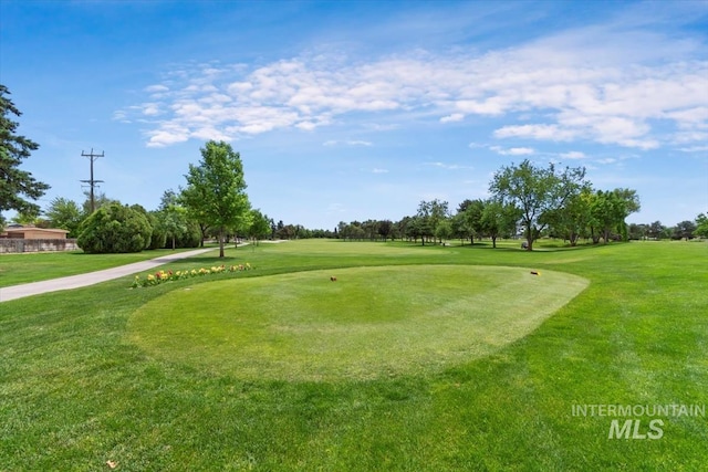 3001 S Roosevelt St Unit 9, Boise, ID 83705 - view of community with golf course view and a lawn