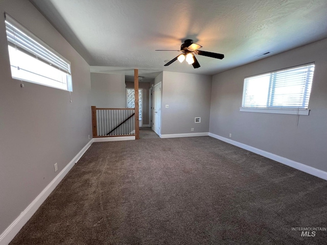 322 Linden Ave, Twin Falls, ID 83301 - carpeted empty room featuring a ceiling fan and baseboards