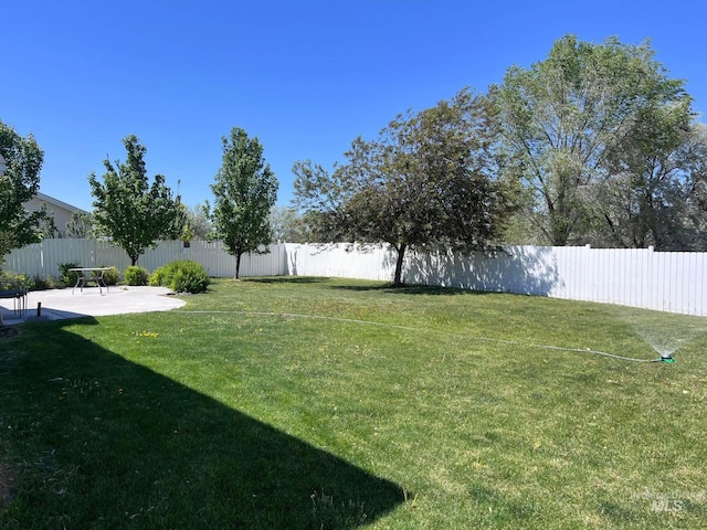 322 Linden Ave, Twin Falls, ID 83301 - view of yard with a patio area